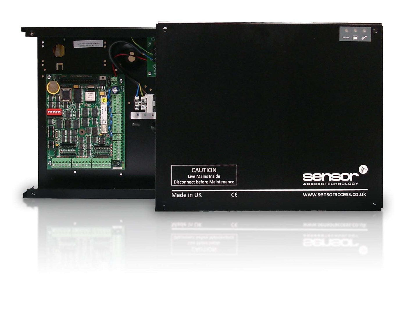 IC1604 access control for real-time alarm monitoring and device triggering.