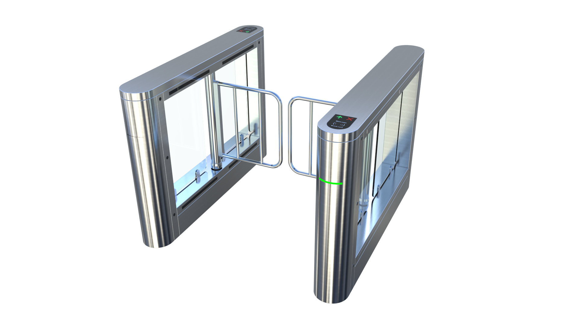 Evolve - ES200 External Speed Lane Gate