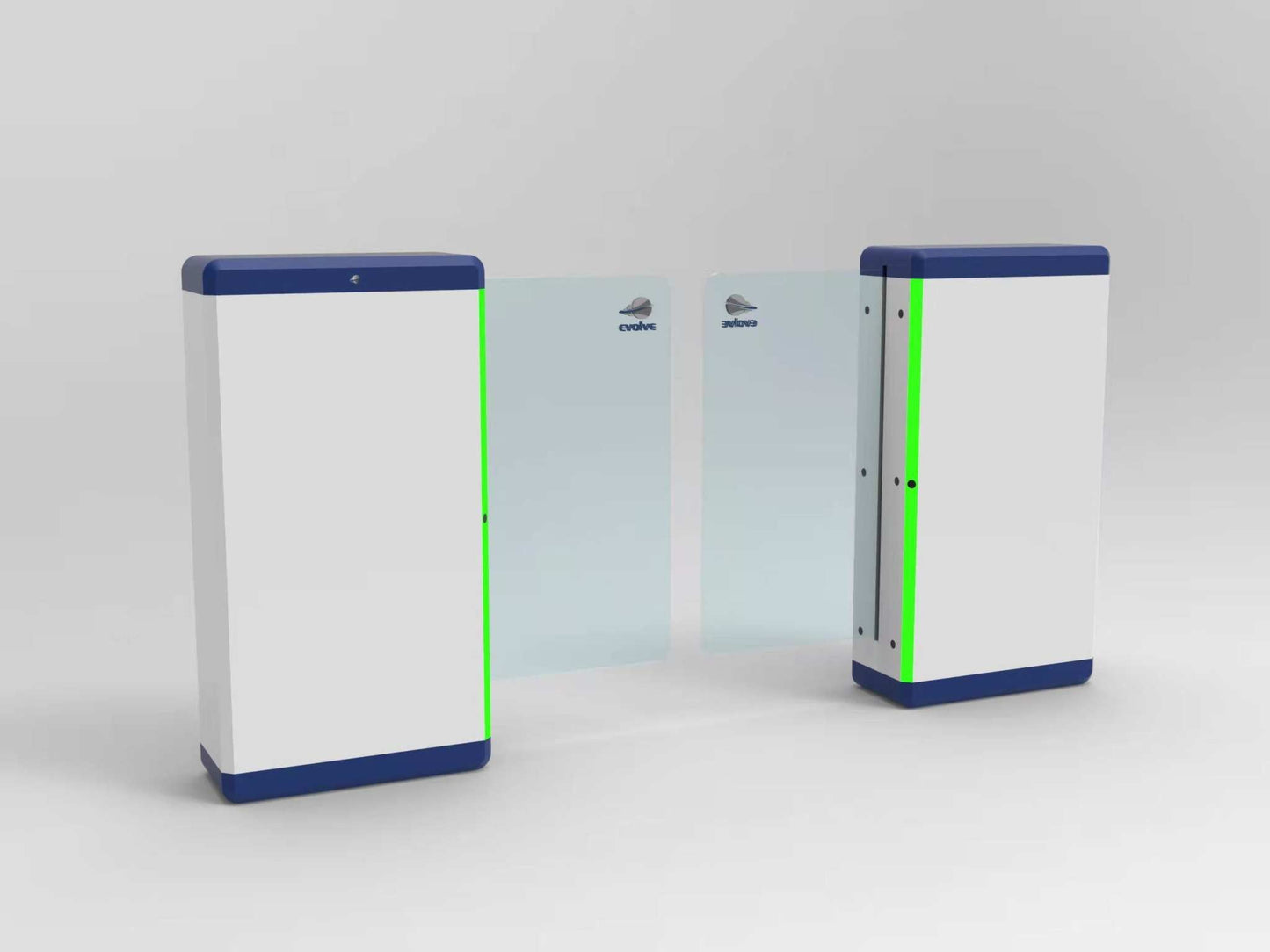 RGRetail Retractable Speed Lane Gate