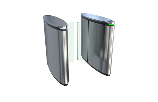 RG200 Retractable Gate  for secure pedestrian access in corporate settings.
