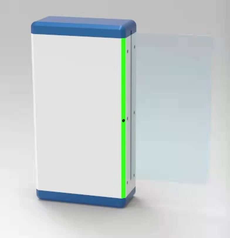RGRetail Retractable Speed Lane Gate