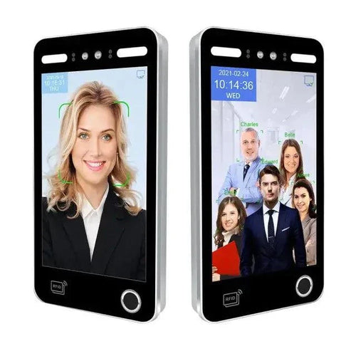 AI X1 Face Recognition Access Control Evolve Face Recognition AI X1 device with 10.1-inch touchscreen for advanced security and access control.