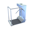Evolve TT303 Compact Portable Tripod Turnstile for pedestrian access control and temporary security.