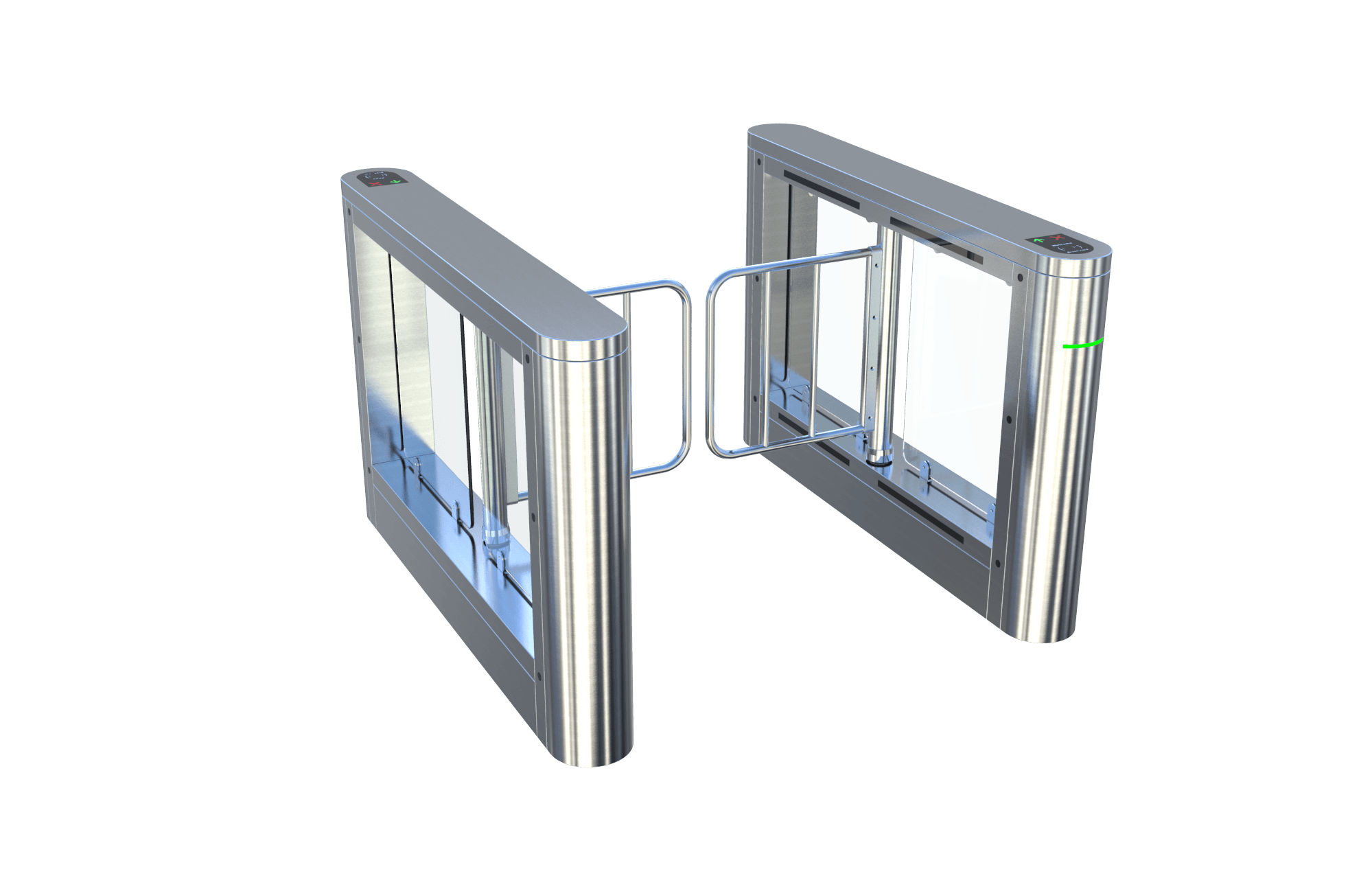 ES200 External Speed Gate ensuring secure outdoor pedestrian access control.