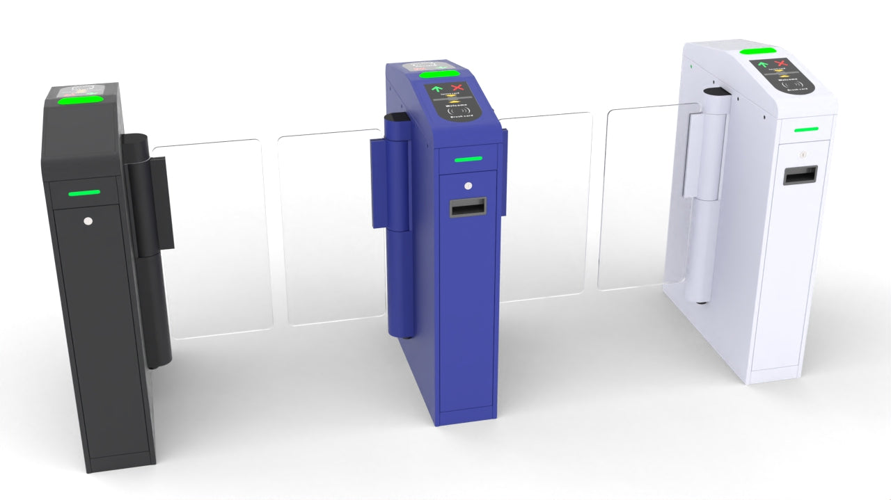 speed gates with card capture 