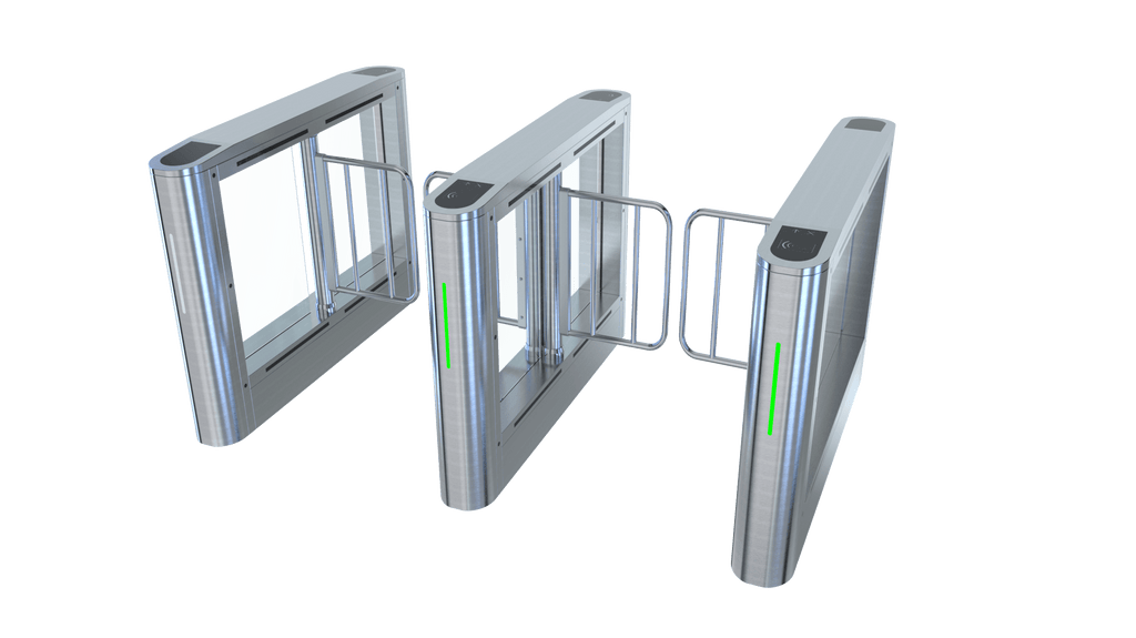 ES200 External Speed Gate designed for outdoor pedestrian access control with secure entrance system.