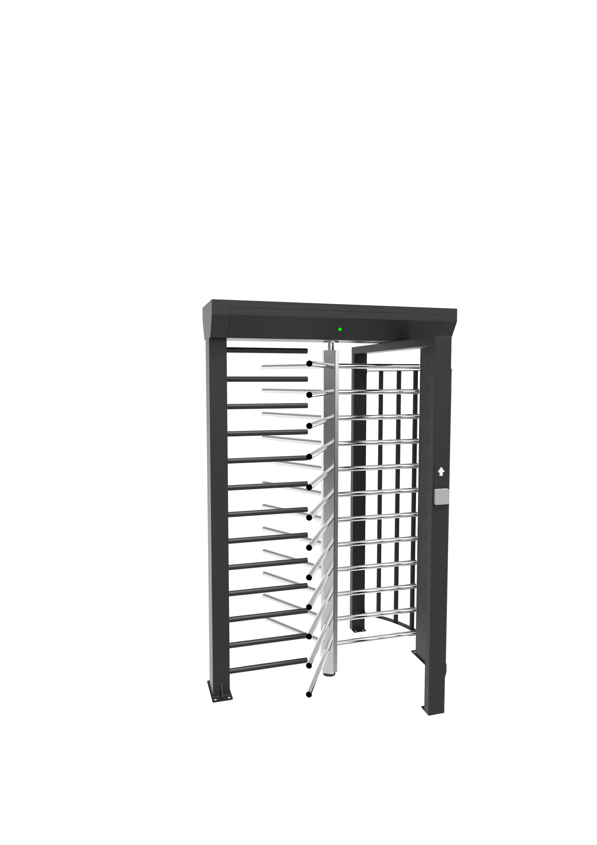 FT120 full height turnstile designed for high-security access control in perimeter entrances and restricted areas.