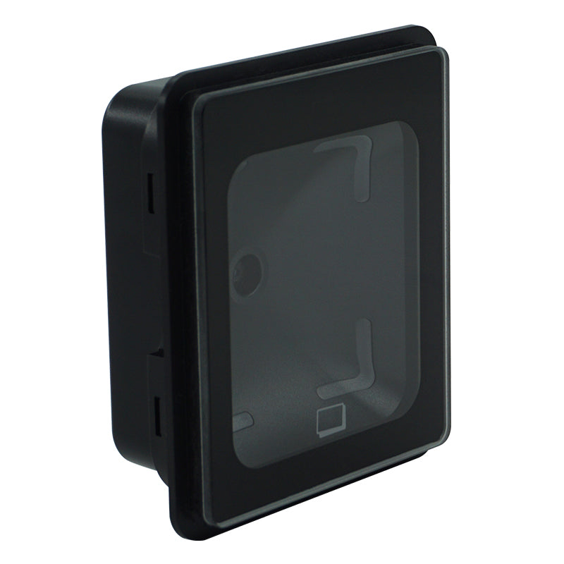 QR120 QR Code Reader  QR Code Reader with black finish and tempered glass.