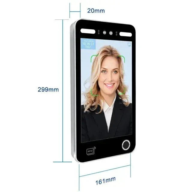 AI X1 Face Recognition Access Control Evolve Face Recognition AI X1 device with LCD screen and precise recognition technology.