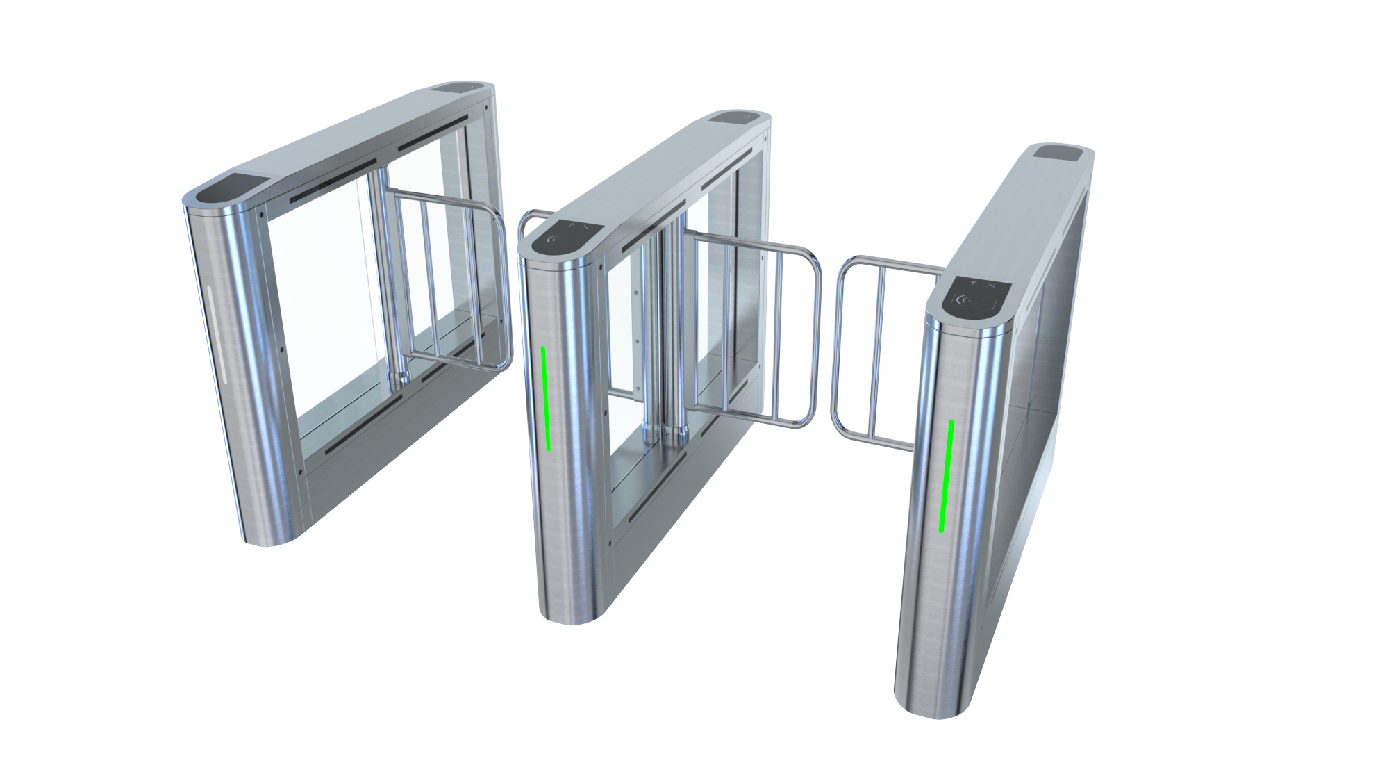 Evolve - ES200 External Speed Lane Gate