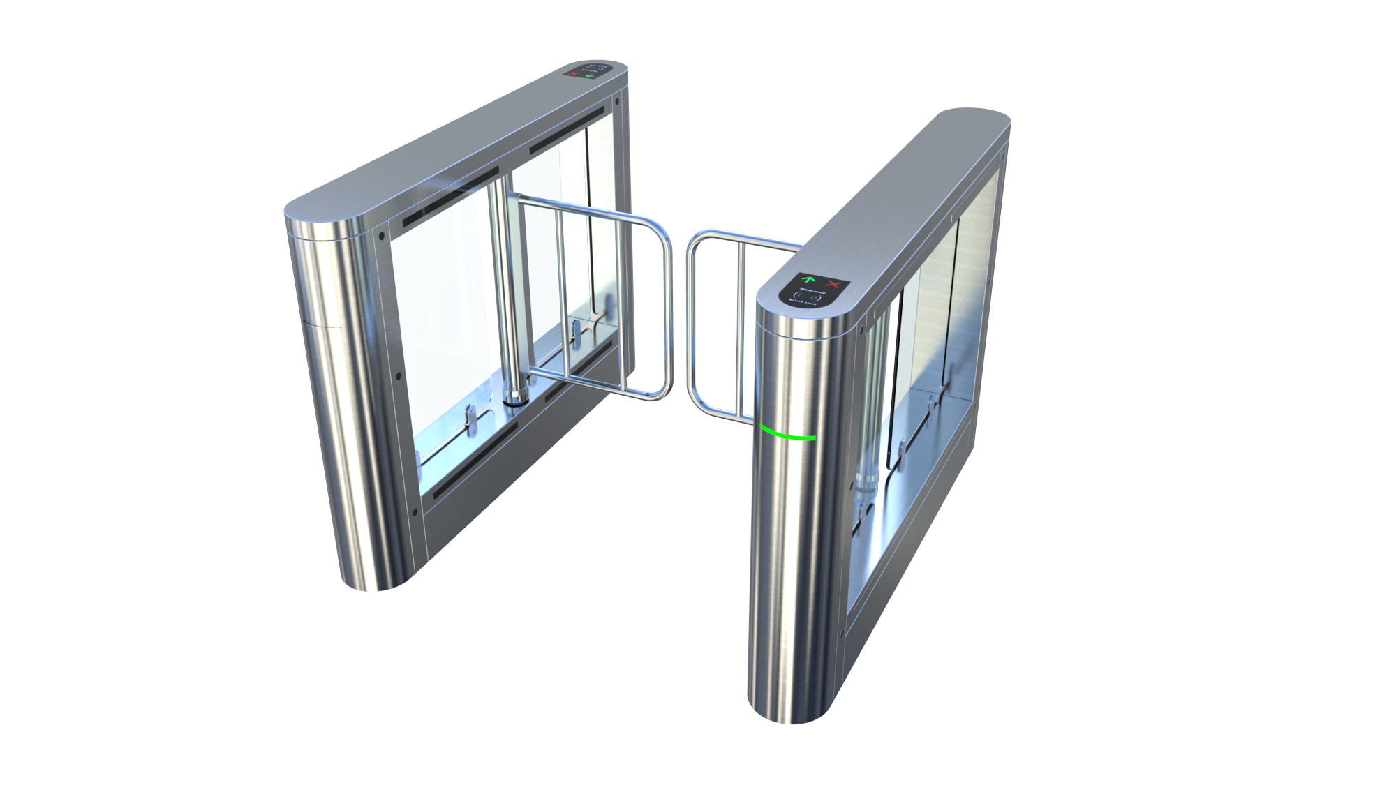 Evolve - ES200 External Speed Lane Gate