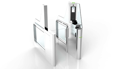 APG100 Airport E-Gates Entrance Control • Entrance Control System • Pedestrian Security • Waist Tripod Turnstiles • Tripod Turnstiles • Paddle Leafed Gates