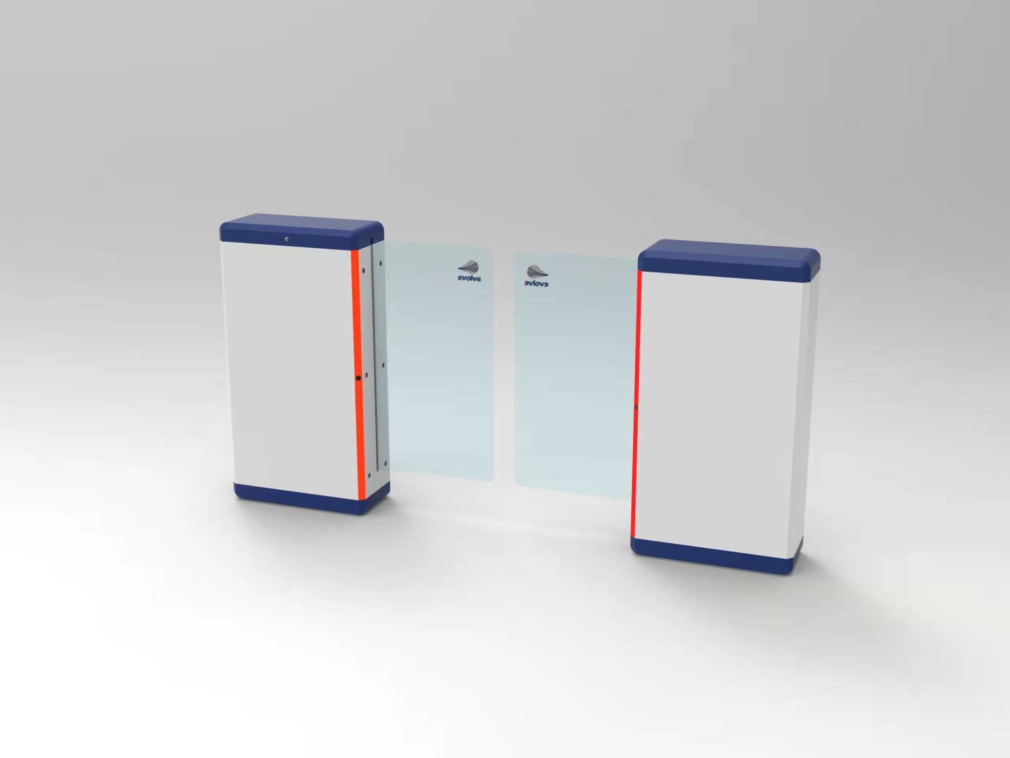 Evolve - RGRetail Retractable Speed Lane Gate